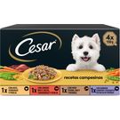 Comida Húmeda Perro Adulto Receta Campesina P-4 Cesar
