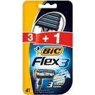 Maquinillas Afeitar Desechables Flex 3 Hojas Bic