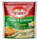Queso Rallado 4 Quesos President