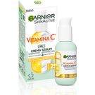 Crema Sérum Vitamina C Iluminador + Antimanchas Fp Garnier