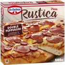 Pizza Rustica Pepperoni Congelada Dr. Oetker