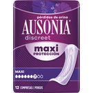 Compresa Incontinencia Maxi Pack-12 Ausonia Discreet