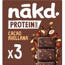 Barritas Proteína Cacao Avellana Nakd