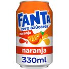 Refresco Naranja Con Gas Zero Fanta