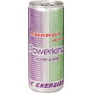 Bebida Energetica Cherry&Kiwi, Lata 250 ml - Powerking