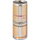 Bebida Energética Piña-Coco, Lata 250 ml - Powerking