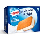 Helado Sandwich Nata Nestle