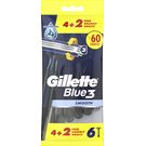 Maquinillas Afeitar Desechables Blue 3 P-4+1 Gillette