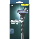 Maquina Afeitar Mach3 3 Hojas+ 3 Recambios Gillette