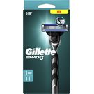 Maquina Afeitar Mach3 1 Recambio Gillette
