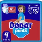 Pañal Pants Talla 4 (9-15Kg) Dodot Pants