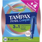 Tampon Super Compak Pearl Tampax