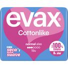 Compresa Normal Con Alas Evax Cottonlike