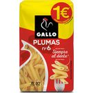 Pasta Pluma Nº6 Gallo