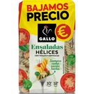 Hélices Pasta Ensalada Vegetales Gallo