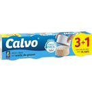 Atún Claro Aceite Girasol Pack-3+1 Calvo