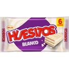 Barritas Barquillo Chocolate Blanco P-6 Huesitos