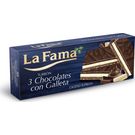 Turrón Tres Choco Con Galleta La Fama