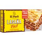 Lasaña Placas Precocidas El Pavo