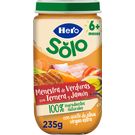 Menestra de verduras con ternera y jamón