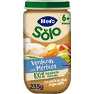 Tarrito Verdura y Merluza Hero Baby