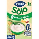 Papilla 8 Cereales Con Fruta 0% Azúcar Hero Baby