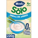 Crema de Arroz Sin Gluten 0% Azúcares Añadidos Ni Hero Baby
