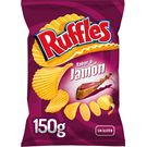 PATATAS RUFFLES JAMÓN ONDULADAS 150G