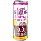 Tinto de Verano Limón 0,0 Alcohol y 0,0 Azúcar Don Simon