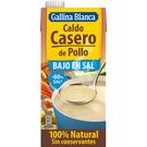 Caldo Liquido Casero Pollo Bajo Sal 100% Natural Gallina Blanca