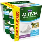 Activia Bífidus Natural 0% m.g. Danone