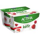 Kéfir Fresa y Frambuesa Activia Danone