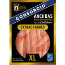 Anchoas del Cantábrico Aceite de Oliva XL Barqueta Consorcio