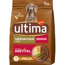 Comida Seca Perro Senior Pollo Raza Medium Maxi +1 Ultima