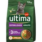 Comida Seca Gato Adulto Esterilizado Pollo Ultima