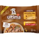 Comida Húmeda Perro Adulto Pollo y Buey Raza Peque Ultima