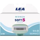 Recambio Maquinilla Depilacion Mini Soft 5 Hojas 2 Lea Women