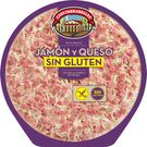 Pizza Jamón y Queso Sin Gluten y Sin Lactosa Tarradellas