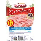 Jamon Cocido Extra Lonchas Extrafinas Elpozo