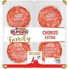 Chorizo Extra P-4 Lonchas Elpozo Family
