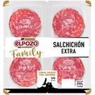 Salchichon Extra P-4 Lonchas Elpozo Family