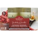 Vasos Vela Maxi Sandalo y Vainilla Aromatium