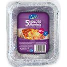 Molde Aluminio + Tapa 0,5L Fliss