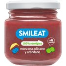 Tarrito Ecológico de Manzana, Plátano y Arándano Smileat