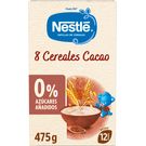 Papilla 8 Cereales Con Cacao Desde 12 Meses Nestle