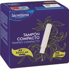 Tampon Regular Aplicador Compacto Secretisima