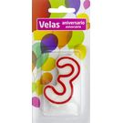 Vela Aniversario Nº 3