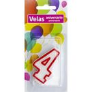 Vela Aniversario Nº 4