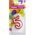 Vela Aniversario Nº 5