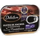 Anchoa del Cantábrico Aceite Oliva Deleitum